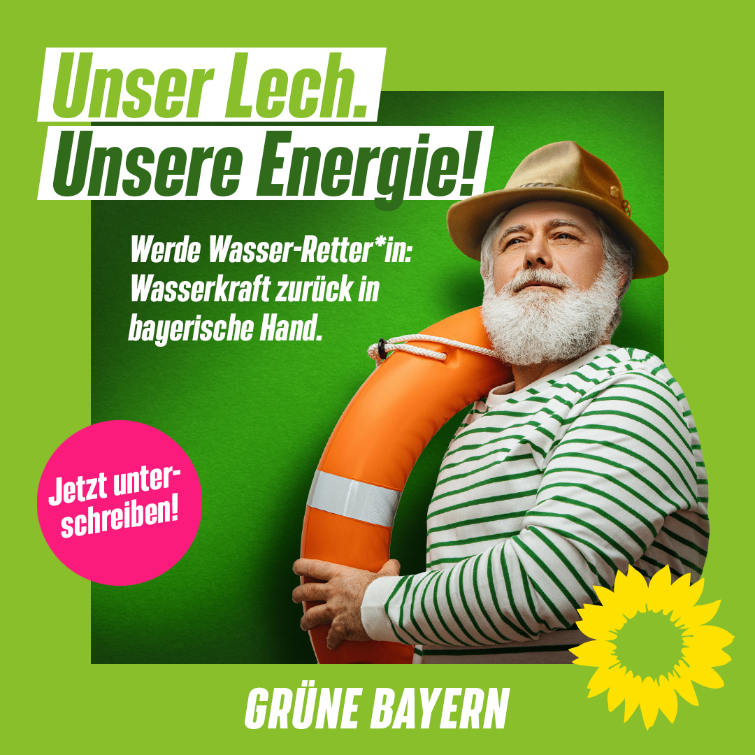 Bayerns Wasserkraft zurück in Bürgerhand