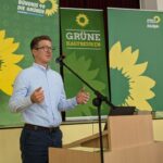 Johannes Erd am Redepult